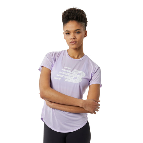 CAMISETA MANGA CORTA PARA MUJER ACCELERATE SLEEVE NEW BALANCE T-SHIRT W NEW BALANCE 