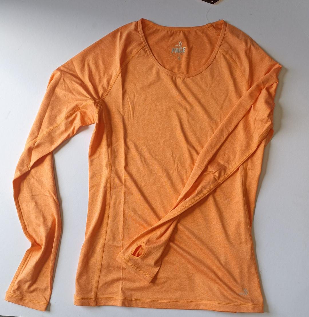CAMISETA PACE AZUL MANGA LARGA MUJER PACE 