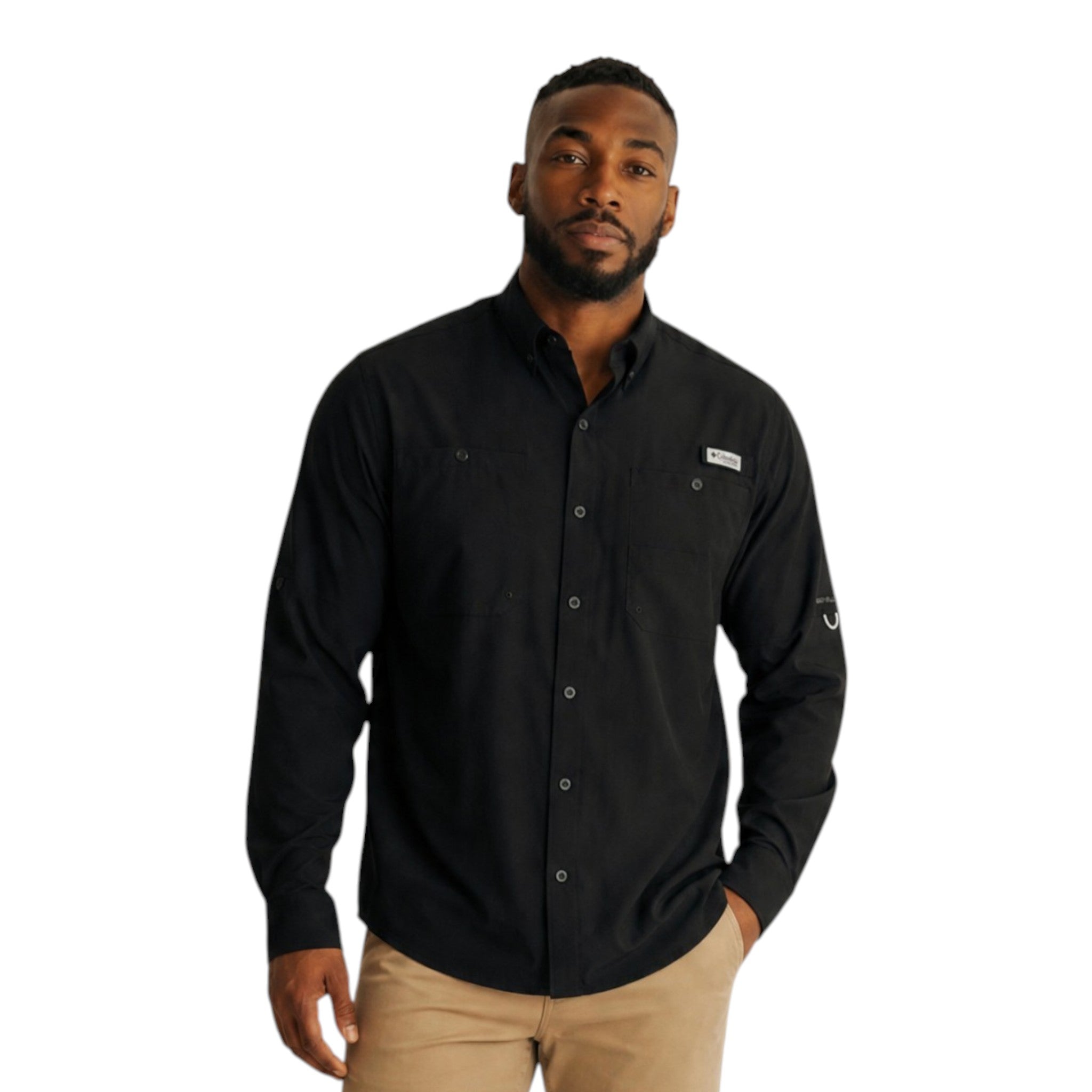 Columbia Tamiami II Manga Larga Hombre Black #Color_Black