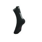 Compressport - Pro Racing Socks v4.0 Run High - Black/White Medias COMPRESSPORT 