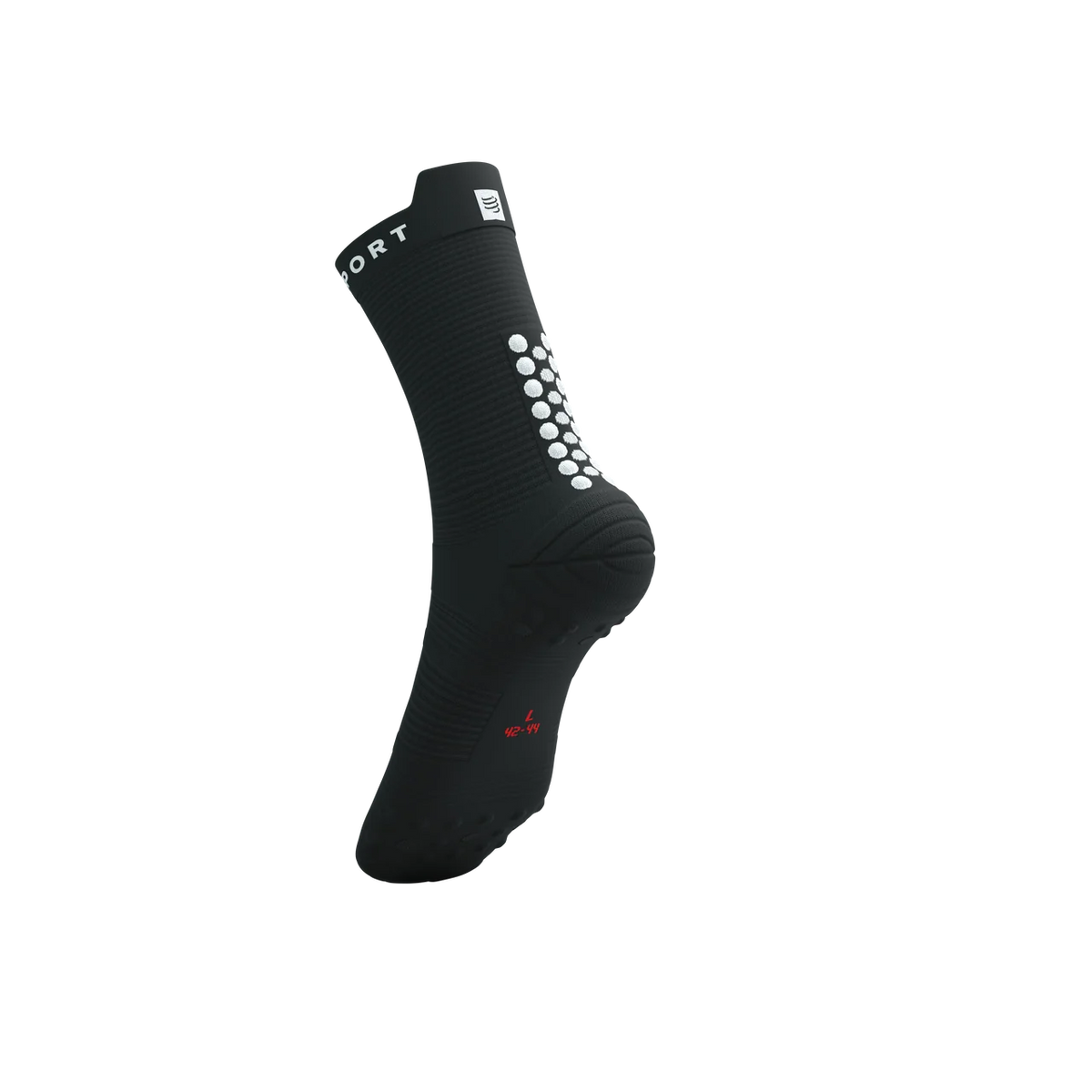 Compressport Pro Racing Run Black/White #Color_Black/White