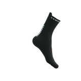 Compressport - Pro Racing Socks v4.0 Run High - Black/White Medias COMPRESSPORT 