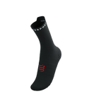 Compressport - Pro Racing Socks v4.0 Run High - Black/White Medias COMPRESSPORT 