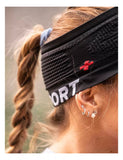 COMPRESSPORT Spiderweb Headband On/Off black VISERAS COMPRESSPORT 