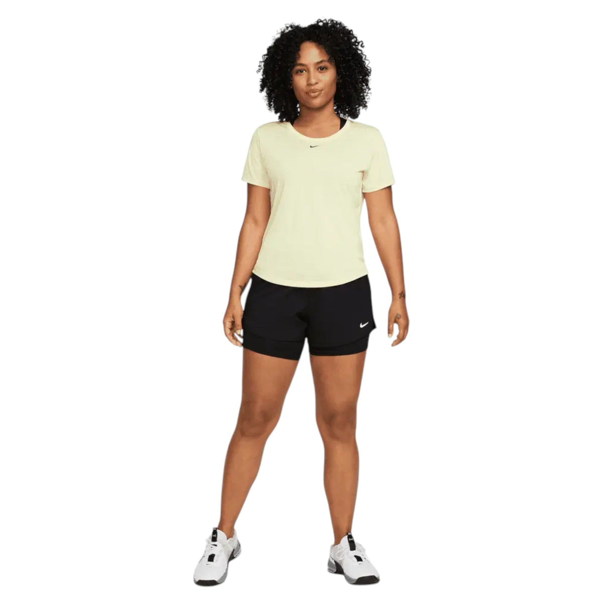 Nike One Dri-Fit 3in 2n1 Mujer Black #Color_Black
