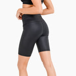 FOIL HIGHWAIST SCALE BIKER SHORT MONO B 