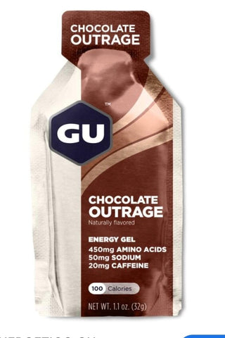 GU ENERGY GEL CHOCOLATE OUTRAGE GU 