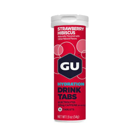 GU Hydration Drink Tabs - Strawberry Hibiscus GU 