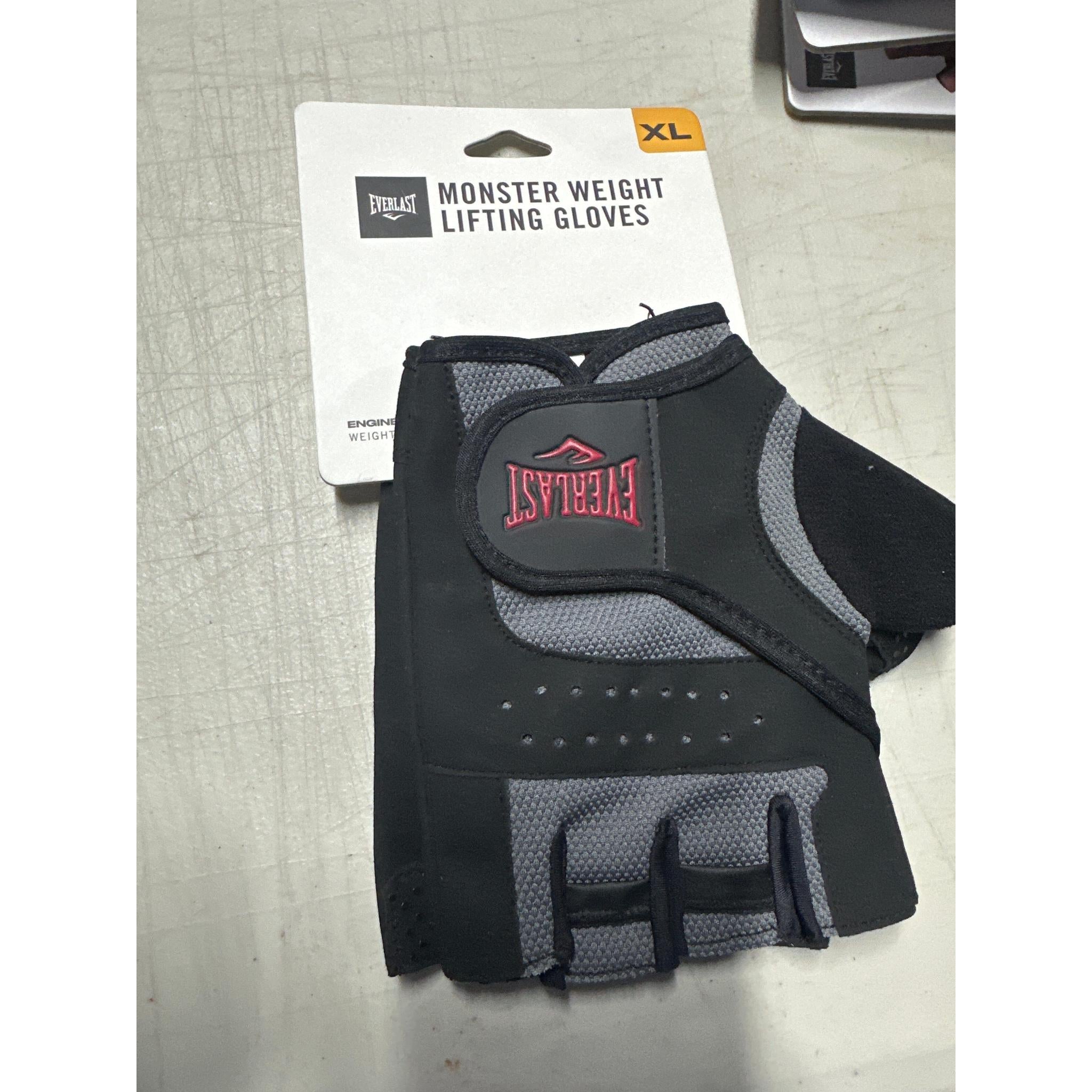 GUANTE MONSTER WEIGHT LIFTING GUANTES EVERLAST 