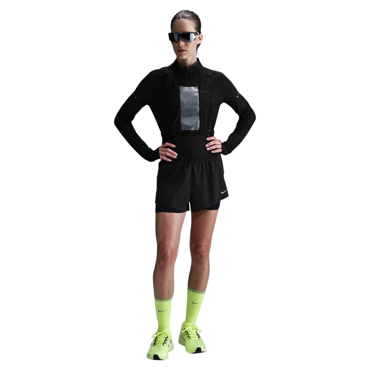 Nike Swift Dri-FIT Mid-Rise 2 en 1 Short Mujer