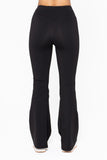 Mono B Contour Seam Flared Leggings LICRA MONO B 