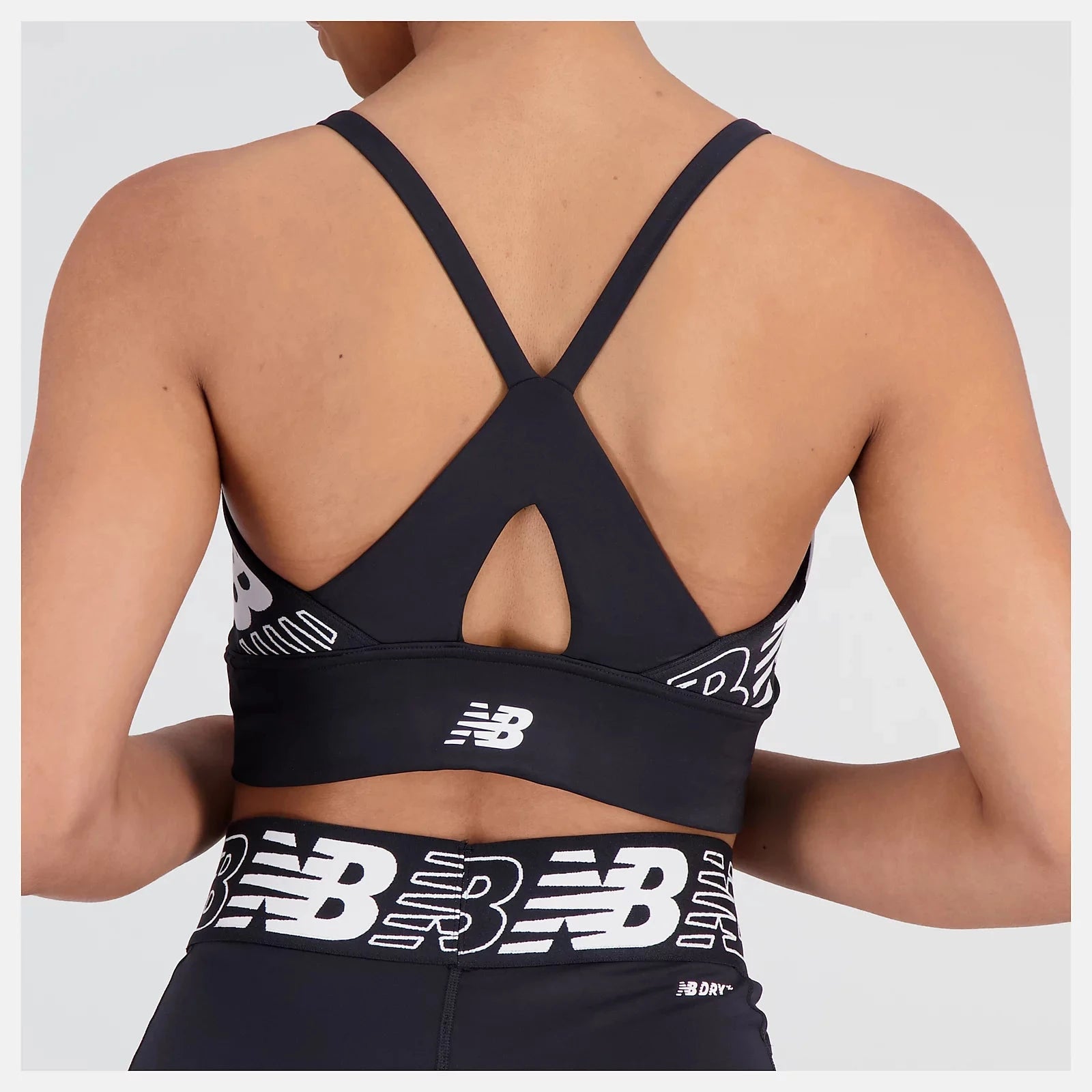 NB RELENTLESS CROP BRA SPORTBRA NEW BALANCE 