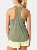 NEW BALANCE WOMEN'S ATHLETICS HEATHER TANK T-SHIRT W NEW BALANCE 