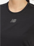 NEW BALANCE WOMEN'S IMPACT RUN LUMINOUS SHORT SLEEVE T-SHIRT T-SHIRT W NEW BALANCE 