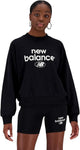 New Balance Women's Sweat Crew Essentials Graphic OUTWEAR NEW BALANCE 