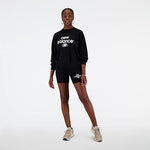 New Balance Women's Sweat Crew Essentials Graphic OUTWEAR NEW BALANCE 