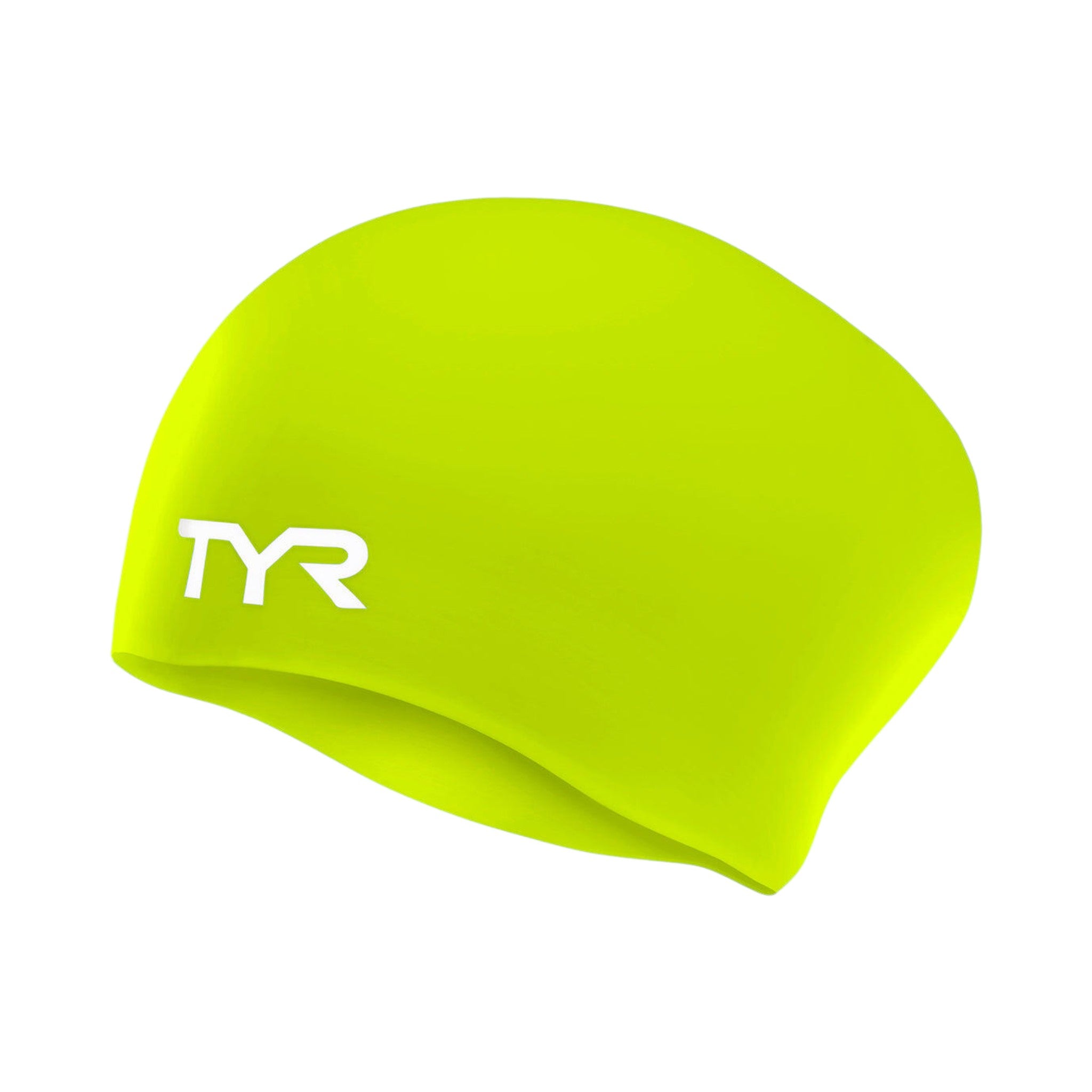 TYR Swim Cap Silicone Long Hair