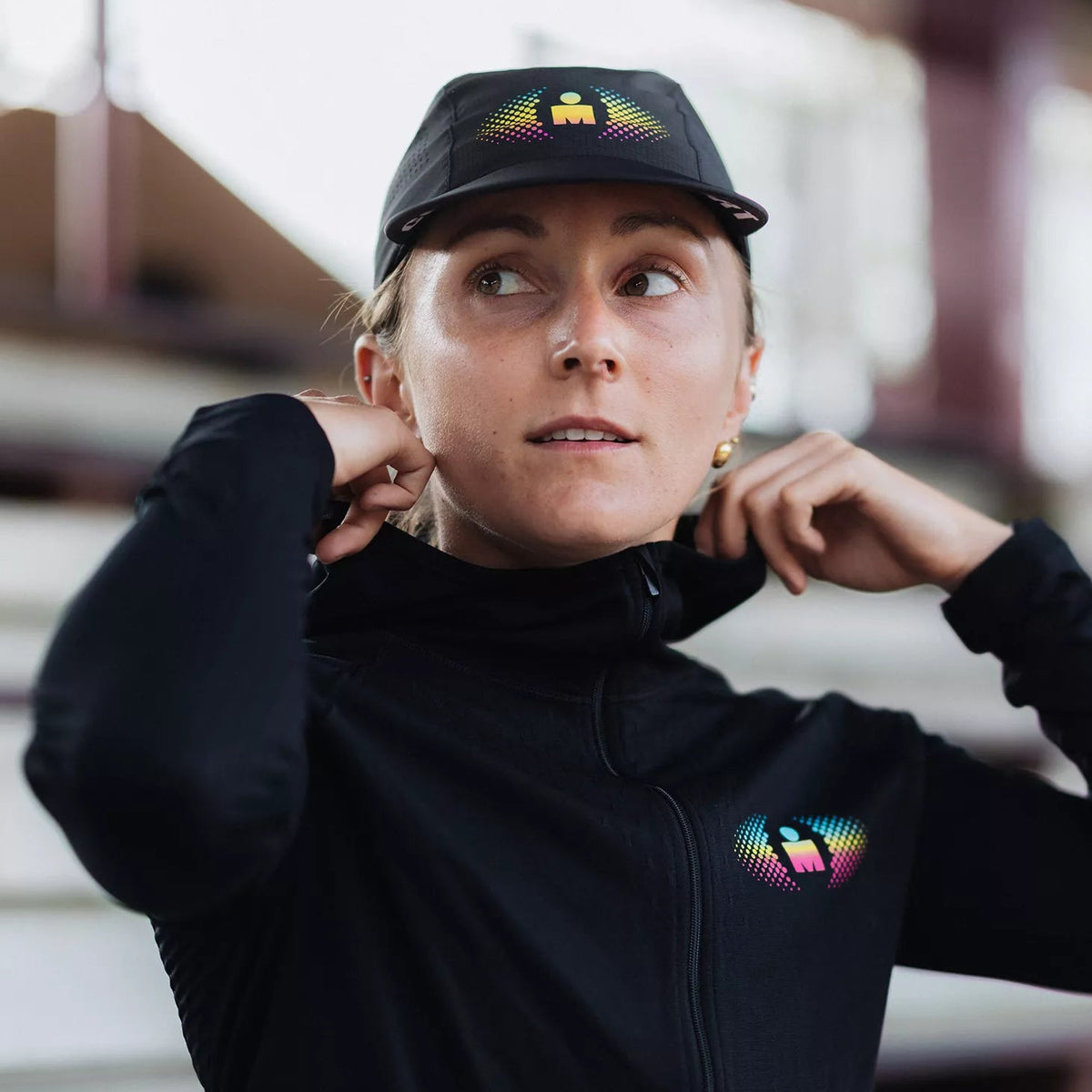 Compressport Pro Racing Cap #Color_Iron Man