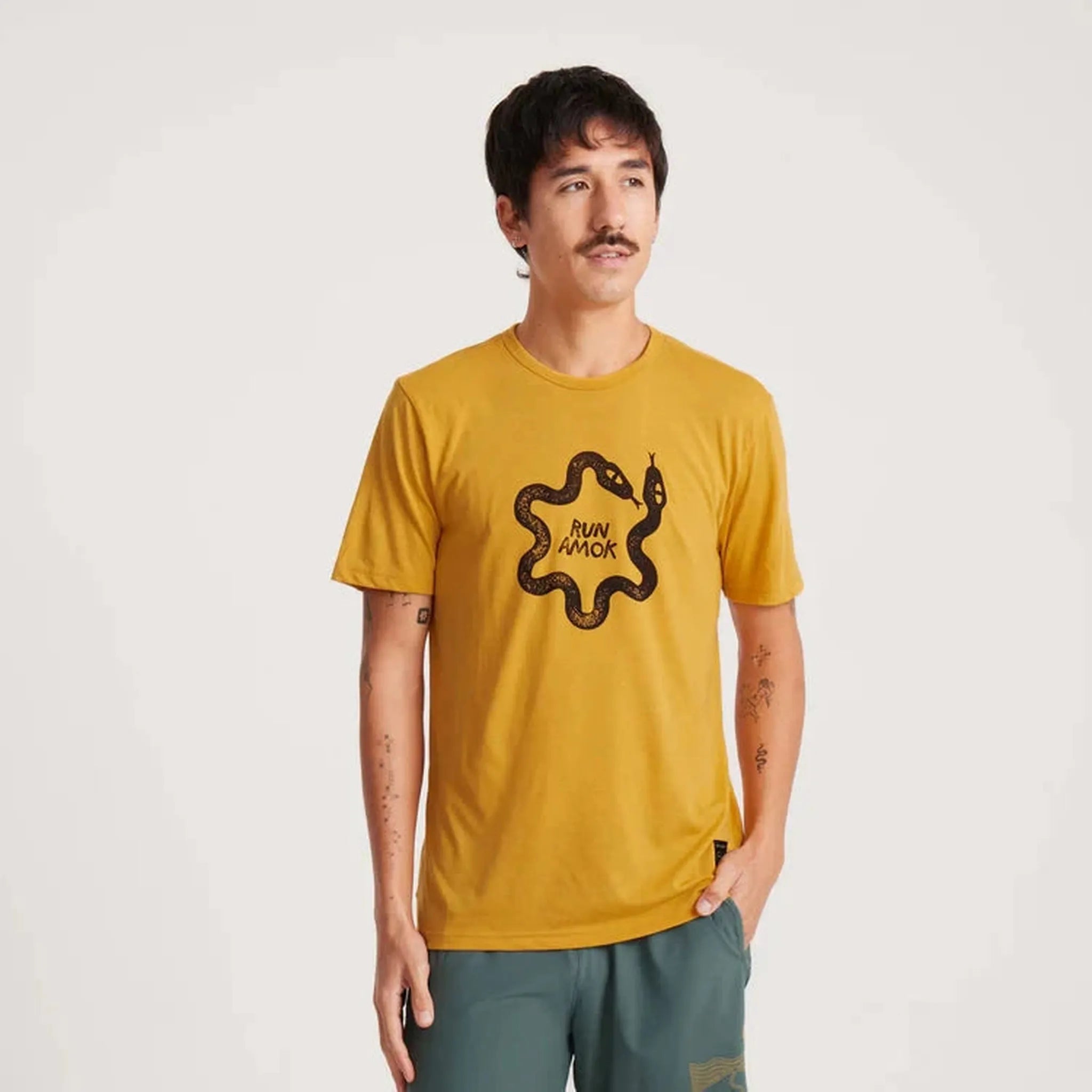 ROARK BMATHIS CORE SHORT SLEEVE ACTIVE TEE Camiseta ROARK 