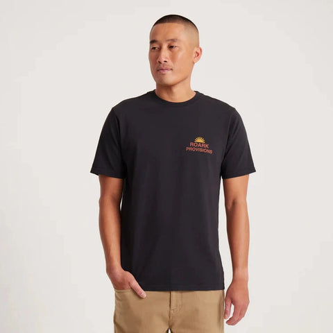 ROARK PROVISIONS PREMIUM BLACK Camiseta ROARK 