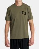 RVCA BALANCE BANNER T-SHIRT T-SHIRT RVCA 