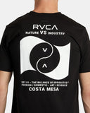 RVCA BALANCE BANNER T-SHIRT T-SHIRT RVCA 