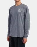 RVCA LONG SLEEVE RASHGUARD OUTWEAR RUCA 