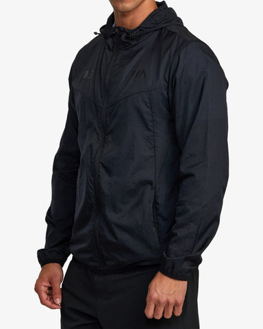 RVCA RUNNER LIGHTWEIGHT TRAINING JACKET OUTWEAR RVCA 