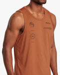 RVCA RUNNER TANK TOP T-SHIRT RVCA 