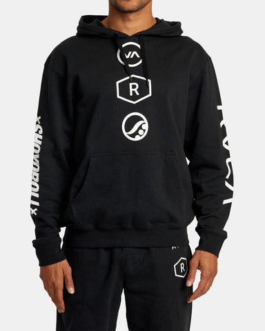 RVCA Ruotolo Brothers Stack Hoodie OUTWEAR RVCA 