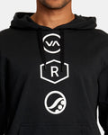 RVCA Ruotolo Brothers Stack Hoodie OUTWEAR RVCA 