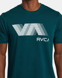 RVCA VA Blur Tee T-SHIRT RVCA 