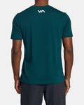 RVCA VA Blur Tee T-SHIRT RVCA 