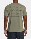 RVCA VA Scrap Elements T-Shirt T-SHIRT RVCA 