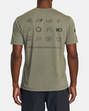 RVCA VA Scrap Elements T-Shirt T-SHIRT RVCA 