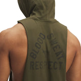 UA PROJECT ROCK SLEEVELESS HOODIE