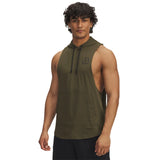 UA PROJECT ROCK SLEEVELESS HOODIE