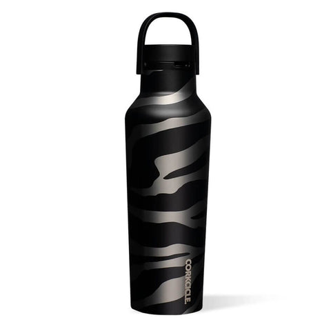 SERIES A SPORT CANTEEN 20OZ LUXE ZEBRA BOTELLA CORKCICLE 