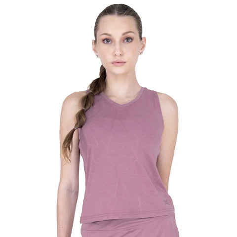 TANK FEM POLY/SPX EVERLAST V-NECK PK T-SHIRT EVERLAST 