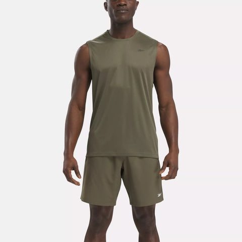 TRAINING SLEEVELESS TECH T-SHIRT T-SHIRT REEBOOK 