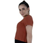 TSHIRT FEM BA/SPX EVERLAST RIBBED ORANGE T-SHIRT EVERLAST 