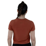 TSHIRT FEM BA/SPX EVERLAST RIBBED ORANGE T-SHIRT EVERLAST 