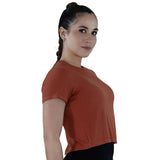 TSHIRT FEM BA/SPX EVERLAST RIBBED ORANGE T-SHIRT EVERLAST 