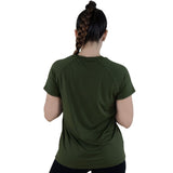 TSHIRT FEM POLY/SPX EVERLAST EMPOWER OLIVE T SHIRT W EVERLAST 