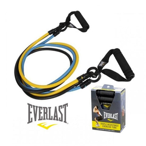 TUBO DE EJERCICIO EVERLAST DE TRIPLE RESISTENCIA BANDA EVERLAST 