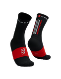 Ultra Trail Socks V2.0 - Black/Red Medias COMPRESSPORT 