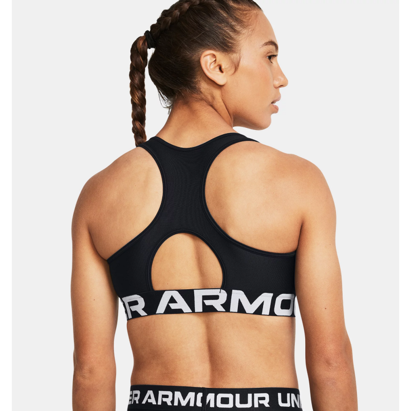 UA MID BRANDED SPORTS BRA