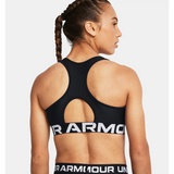 UA MID BRANDED SPORTS BRA