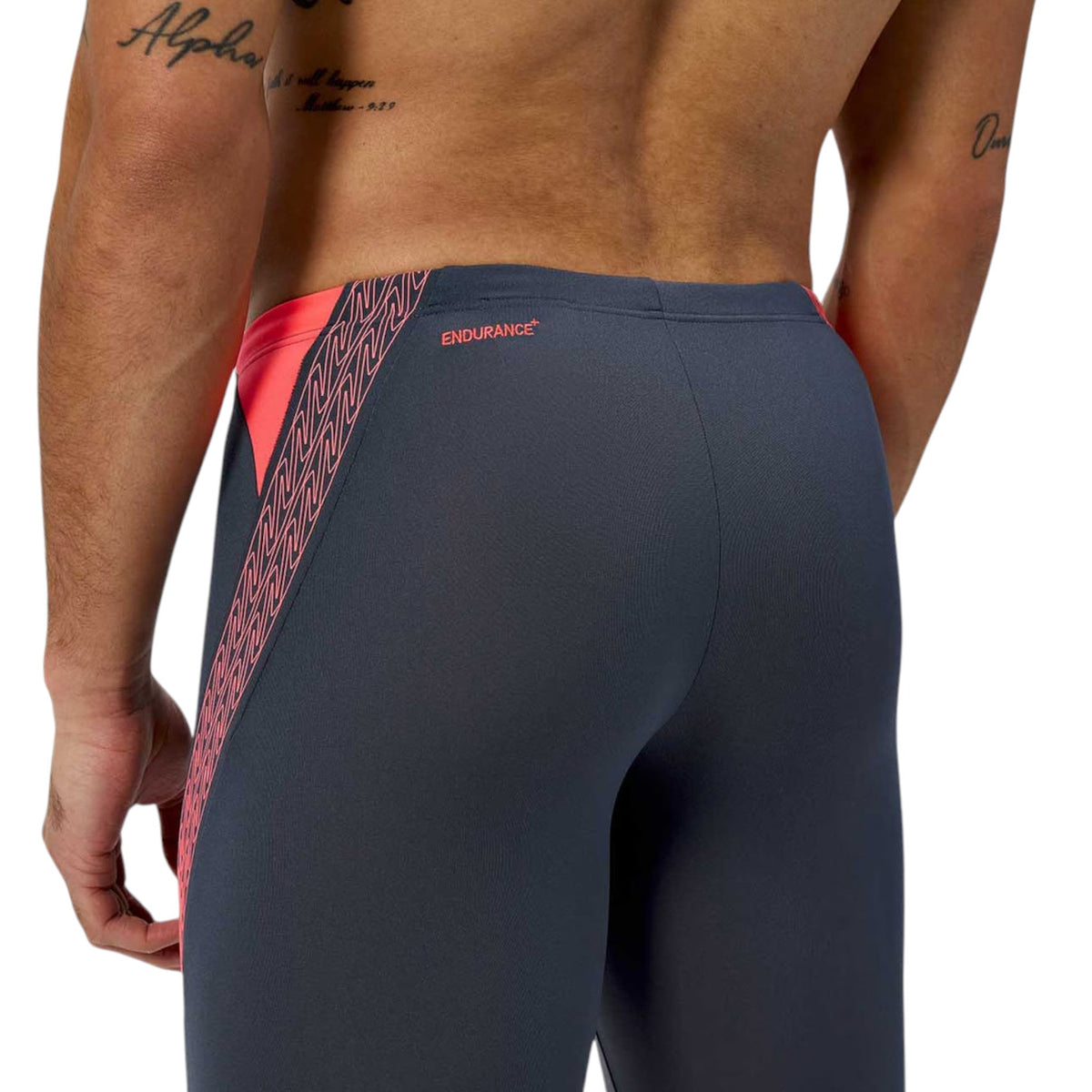 Speedo Hyperboom Placement Hombre Grey/Orange #Color_Grey/Orange