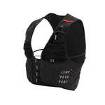 Compressport Ultrun Pack S Evo 10 Hydration Trail Running Pack/Vest, Black (2 500 Ml Ergo Flasks Included) Compressport 